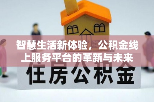 五家渠智慧生活新体验，公积金线上服务平台的革新与未来