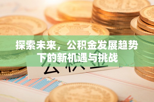 五家渠探索未来，公积金发展趋势下的新机遇与挑战